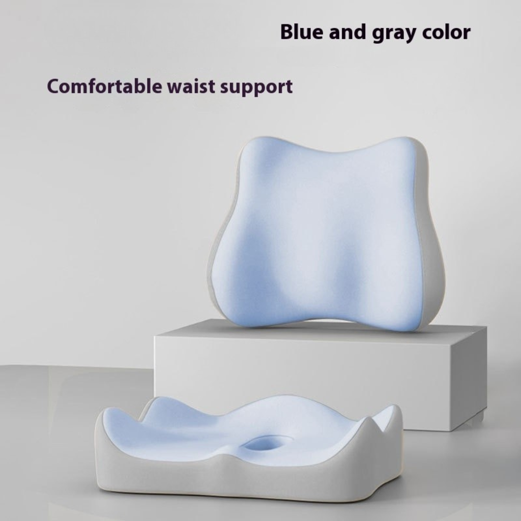 Ergonomic Memory Foam Seat Cushion – Tailbone Relief & Long Sitting Comfort