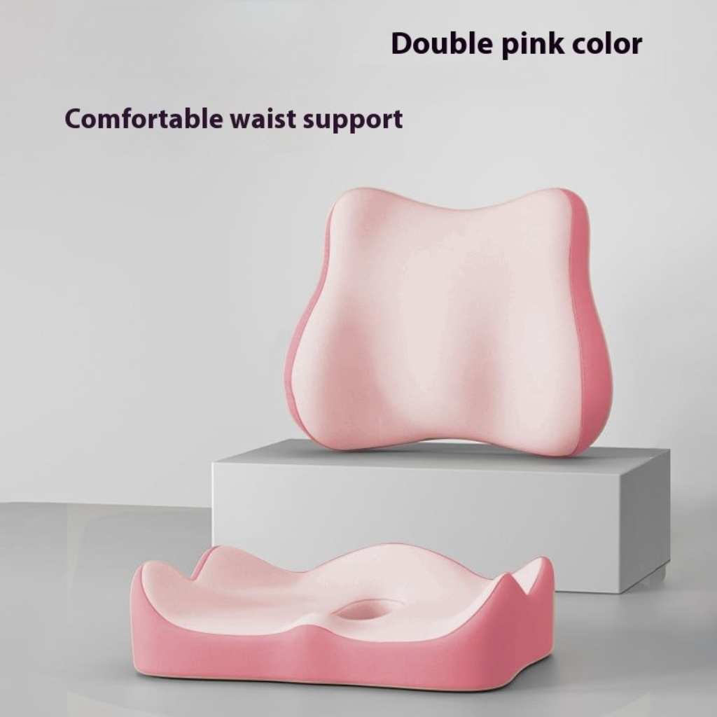 Ergonomic Memory Foam Seat Cushion – Tailbone Relief & Long Sitting Comfort