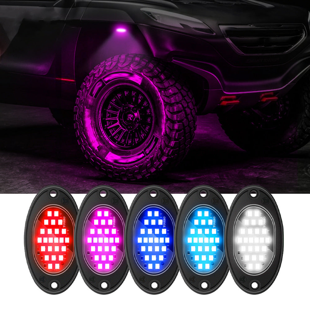 12V RGB LED Car Chassis Ambient Light – Underbody Glow Lighting Kit