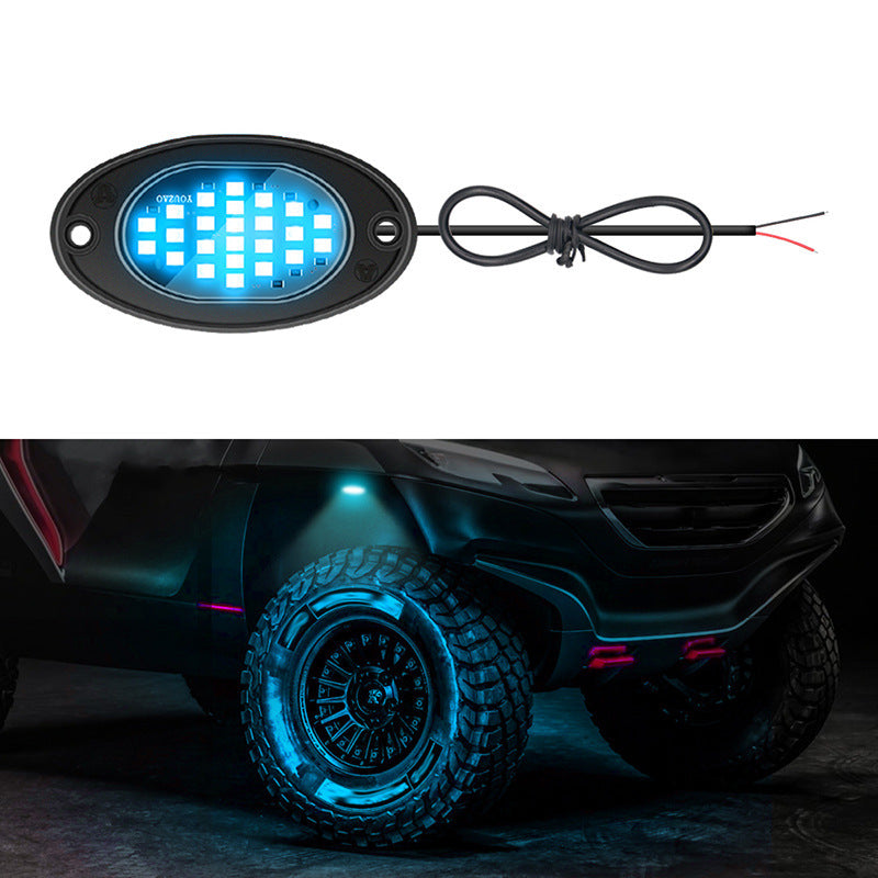 12V RGB LED Car Chassis Ambient Light – Underbody Glow Lighting Kit