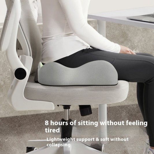 Ergonomic Memory Foam Seat Cushion – Tailbone Relief & Long Sitting Comfort