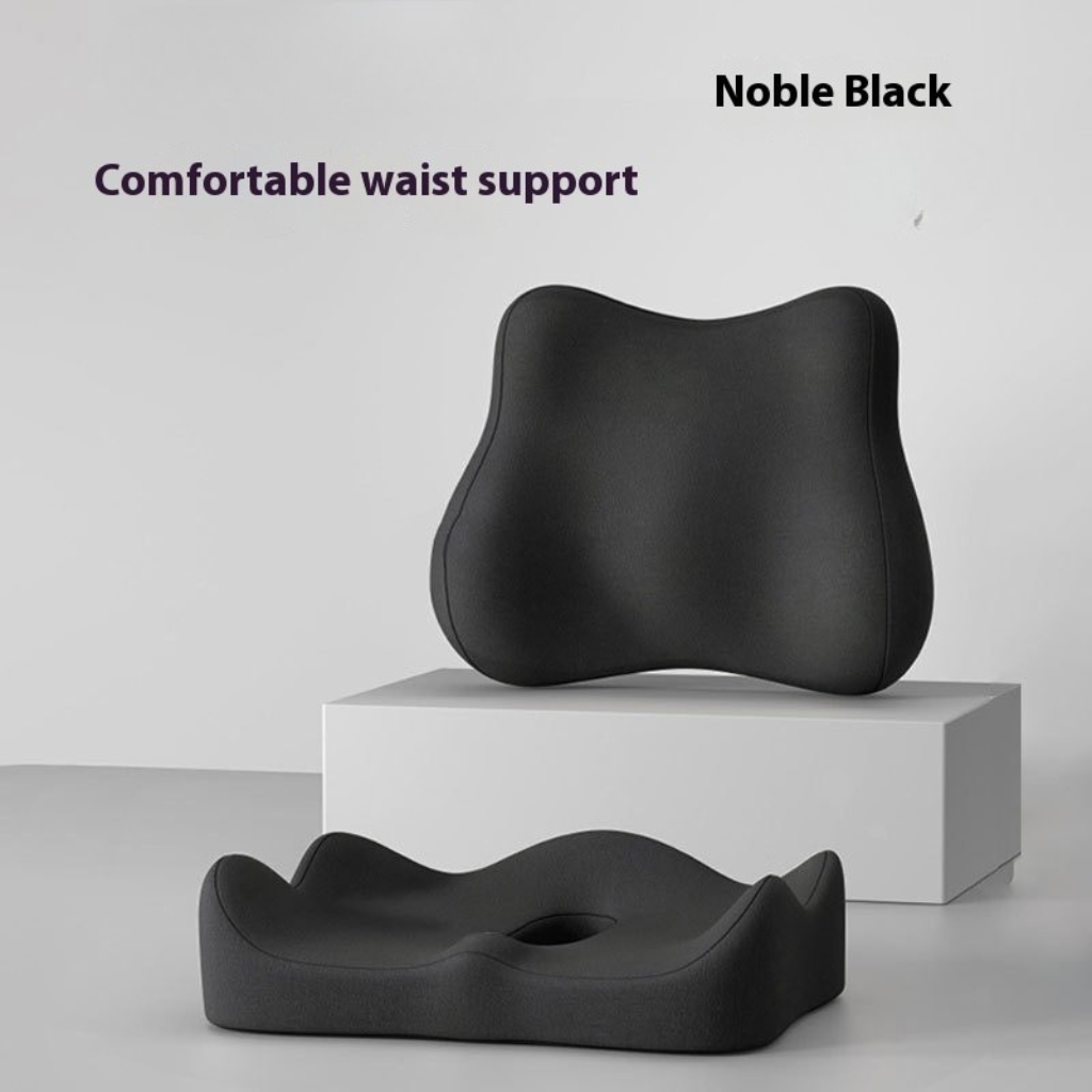 Ergonomic Memory Foam Seat Cushion – Tailbone Relief & Long Sitting Comfort