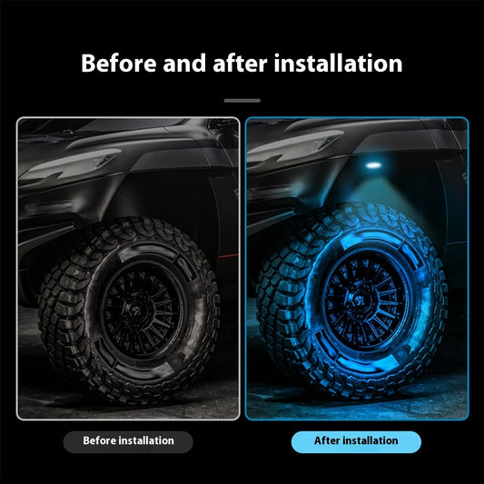 12V RGB LED Car Chassis Ambient Light – Underbody Glow Lighting Kit