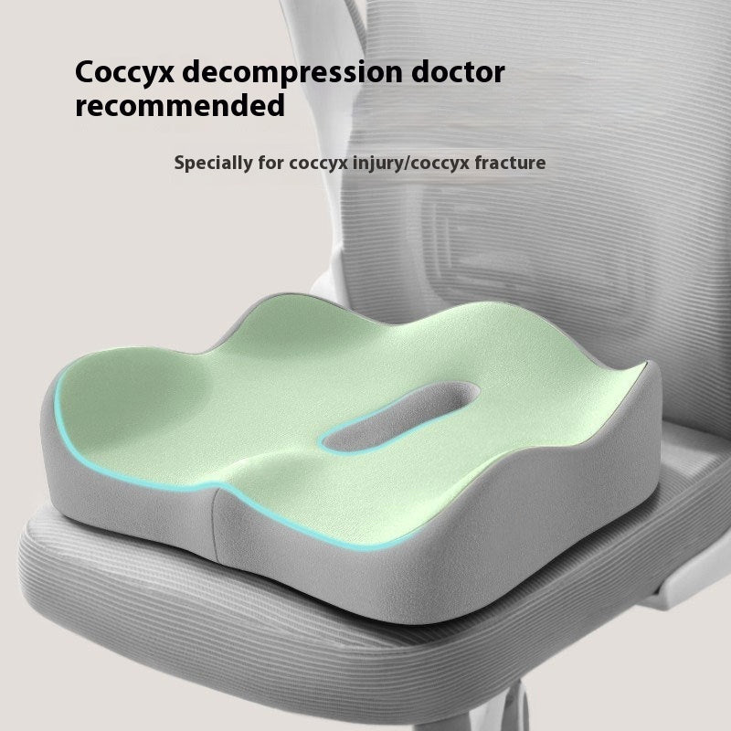 Ergonomic Memory Foam Seat Cushion – Tailbone Relief & Long Sitting Comfort